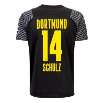 Diligence Tame Holdall Echipament fotbal Borussia Dortmund Nico Schulz #14 Tricou Deplasare  2021-2022 maneca scurta
