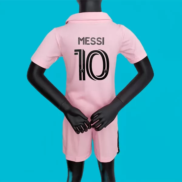 Inter Miami CF Tricou Acasa 2023-2024 pentru copii MESSI 10