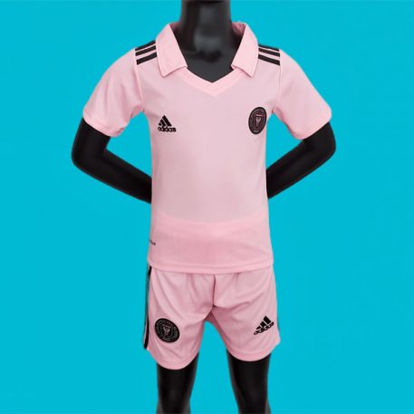 Inter Miami CF Tricou Acasa 2023/24 pentru copii maneca scurta + Pantaloni scurti