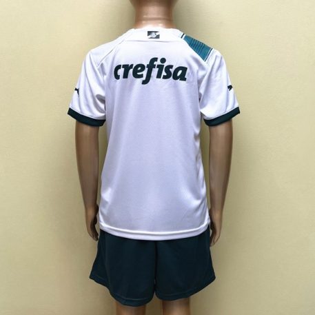 Spate – Palmeiras Tricou Deplasare 2023-24 pentru copii maneca scurta + Pantaloni scurti