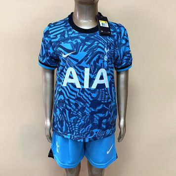 Tottenham Hotspur F.C. 2022 23 Tricou Deplasare Pentru Copii