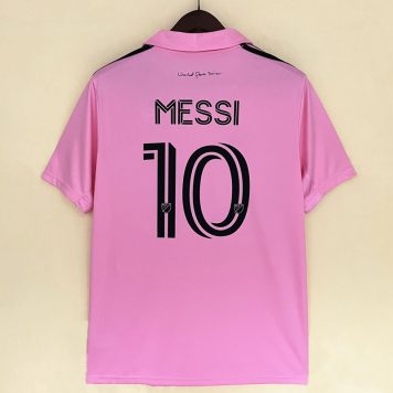 2023-24 Inter Miami Lionel Messi #10 Tricou Acasa maneca scurta
