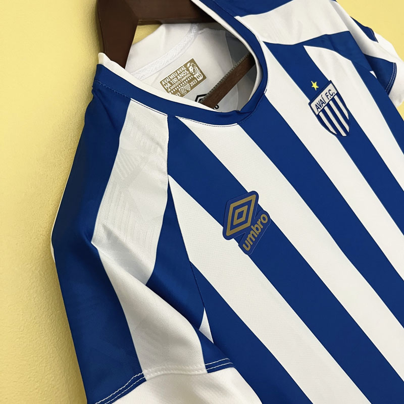 Avaí FC 2023-24 Tricou Acasa Pentru Femei Echipament fotbal