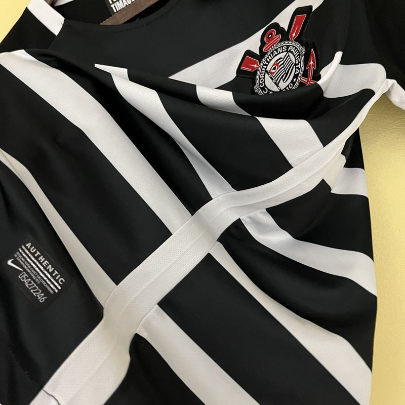 Epocă Corinthians 2015-16 Tricou Deplasar retro