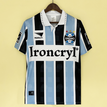 Epocă Gremio 97 98 Tricou Acasa Echipament fotbal