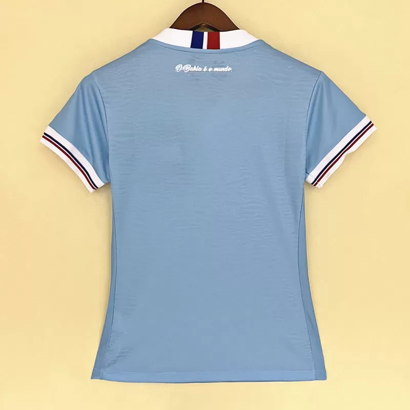 Esporte Clube Bahia 2023-24 Tricou Deplasare II Pentru Femei Spate