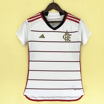 Flamengo 2023-24 Tricou Deplasare Pentru Femei