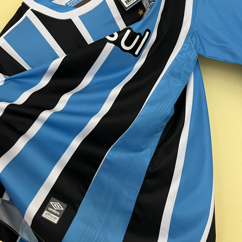 Grêmio PA 2023-24 Tricou Acasă Bluza cu maneca lunga Home