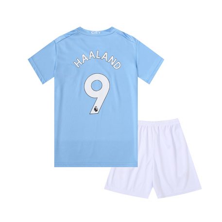 Manchester City 2023 24 Tricou Acasa Pentru Copii Kit 1