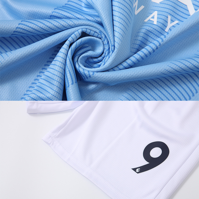 Manchester City 2023 24 Tricou Acasa Pentru Copii Kit 2