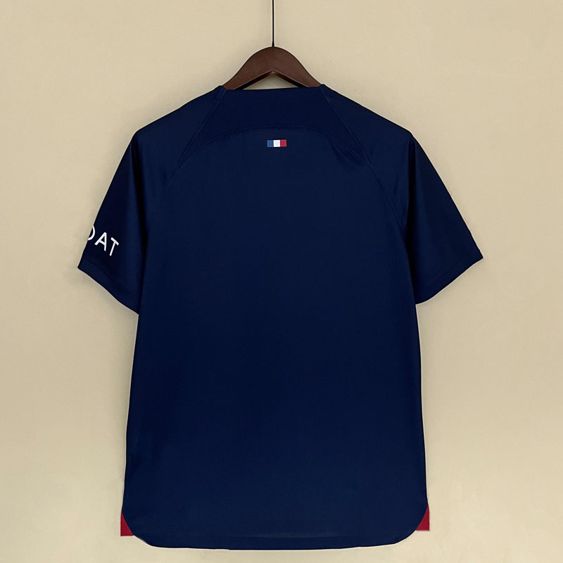 Paris Saint-Germain PSG 2023-24 Tricou Acasa Maneca Scurta Spate