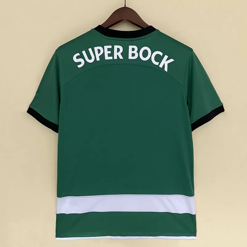 Sporting Lisbon 2023-24 Tricou Acasa Maneca Scurta Home