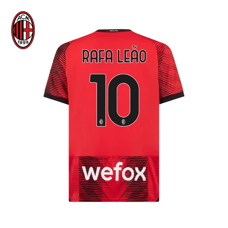 2025-26 AC Milan Maillot extérieur Rafa Leao #10