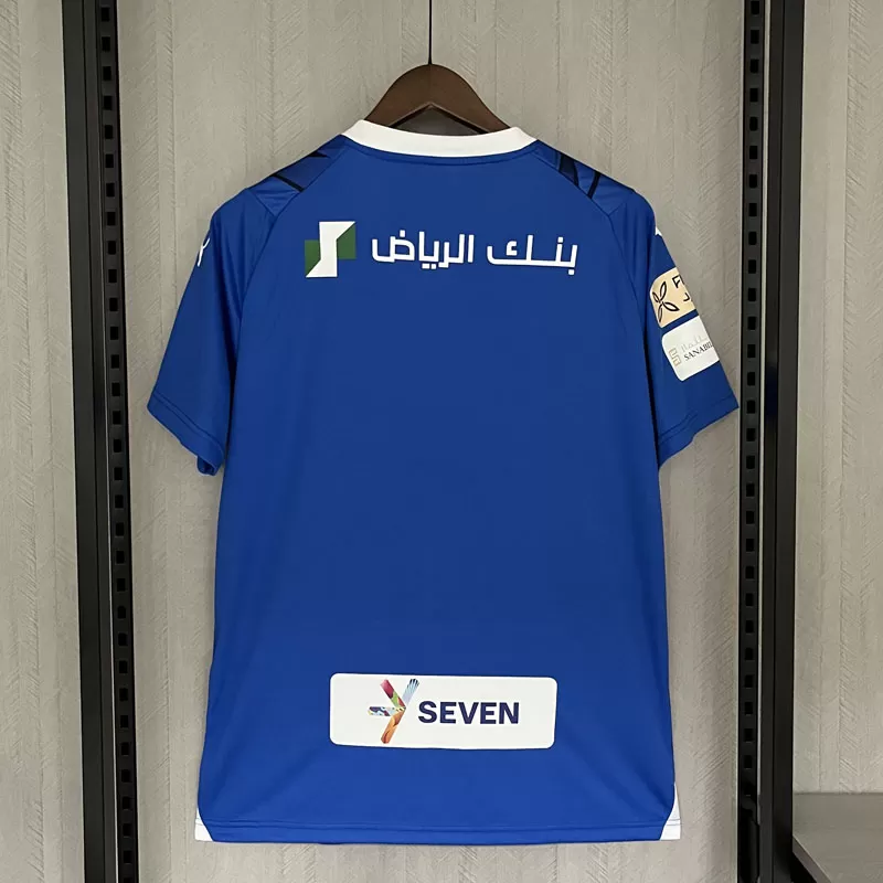 23-24 Riyadh Crescent Tricou Acasa Albastru