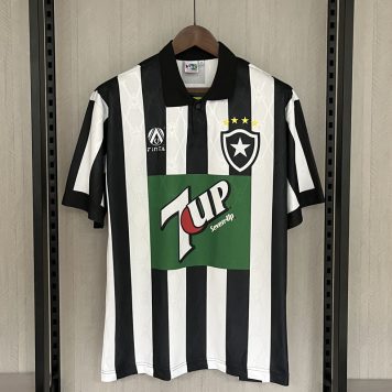 Retro 1995-96 Botafogo Tricou Acasa Seven Up Epoca