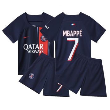 2023-24 Paris Saint-Germain Tricou Acasa Mbappé No 7 Pentru Copii