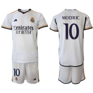 2023 24 Real Madrid Tricou Acasa Number 10 Luka Modrić