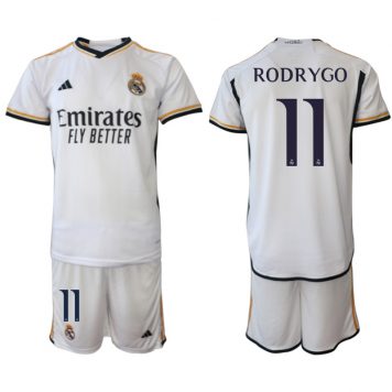 2023 24 Tricouri de fotbal Real Madrid Tricou Acasa NO 12 Rodrygo