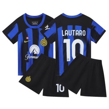 Inter Milan 23-24 #10 LAUTARO Tricou Acasa Pentru Copii