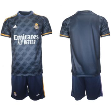 Personalizare Gratuită 2023-24 Real Madrid Fotbal Tricou Deplasare