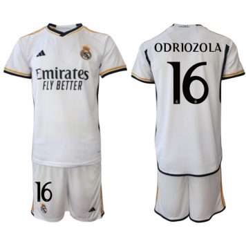 Tricouri de fotbal Real Madrid 2023 24 Tricou Acasa NO 16 Odriozola