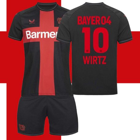 Bayer 04 Leverkusen 2023-24 Tricou Deplasare #10 WIRTZ