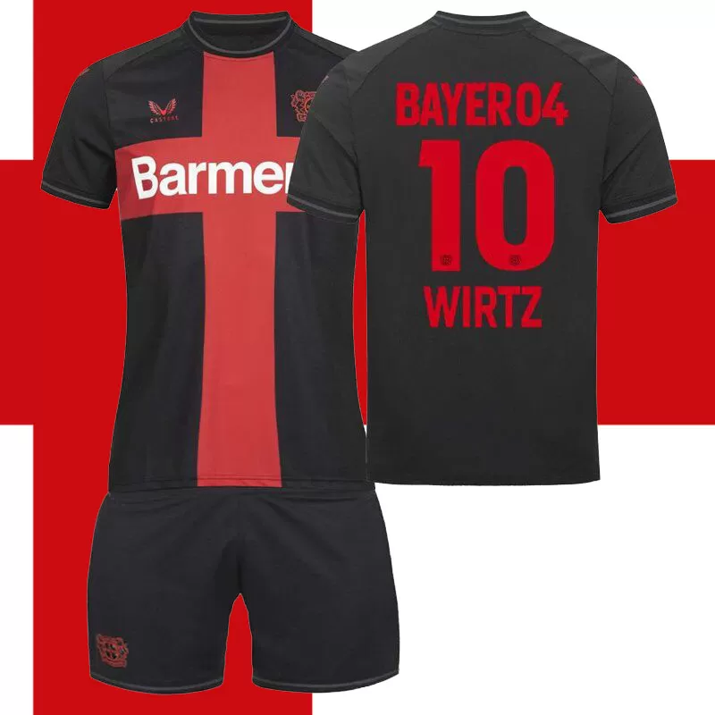 Bayer 04 Leverkusen 2023-24 Tricou Deplasare #10 WIRTZ