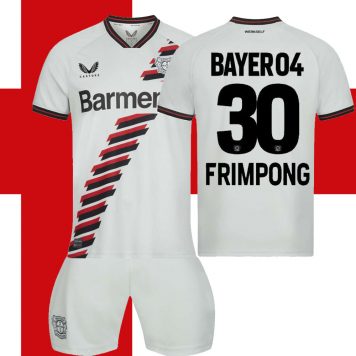 Bayer 04 Leverkusen 2023-24 Tricou Deplasare #30 FRIMPONG