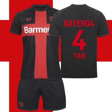 Bayer 04 Leverkusen 2023-24 Tricou Deplasare #4 TAH