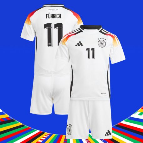 Euro 2024 Germania Tricou Acasa Führich #11 Pentru Copii