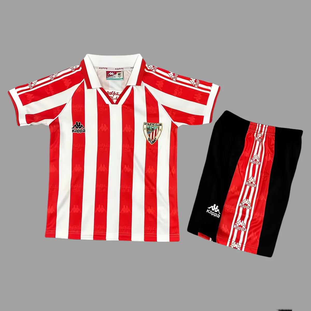 95/97 Athletic Bilbao Tricou Acasa Tricou Fotbal Vintage Pentru Copii