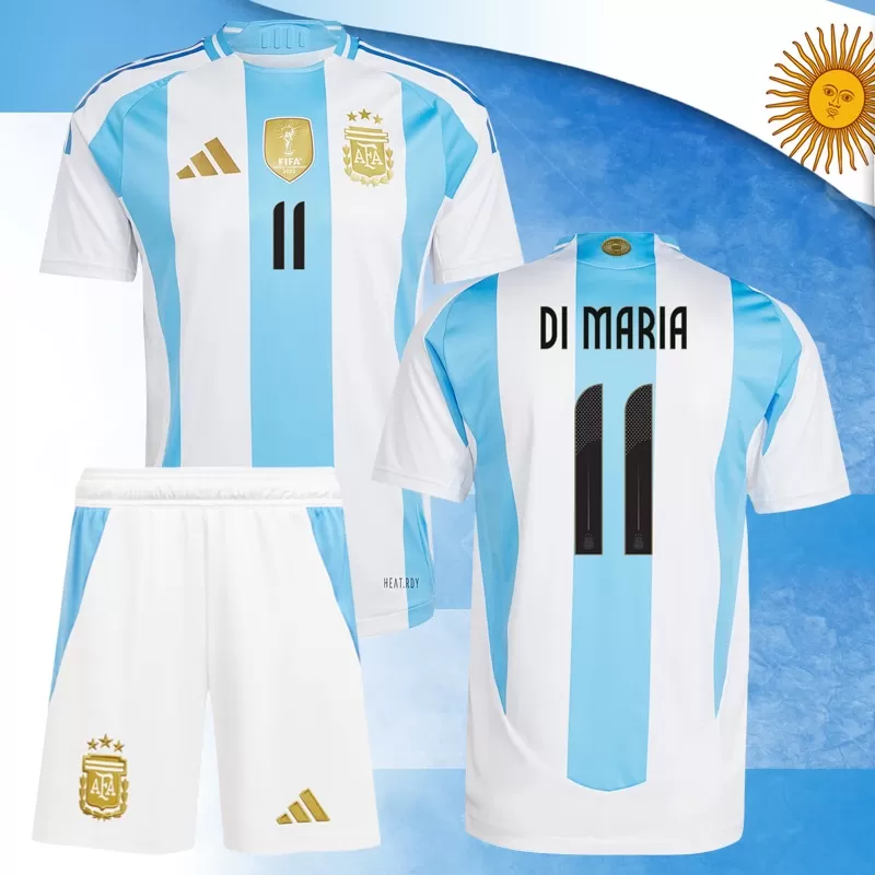 Argentina Copa América 2024 Tricou Acasa Ángel Di María #11