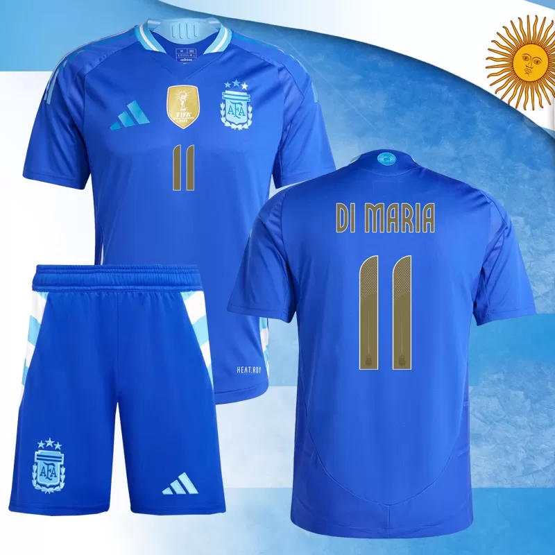 Argentina Copa América 2024 Tricou Deplasare #11 Di María