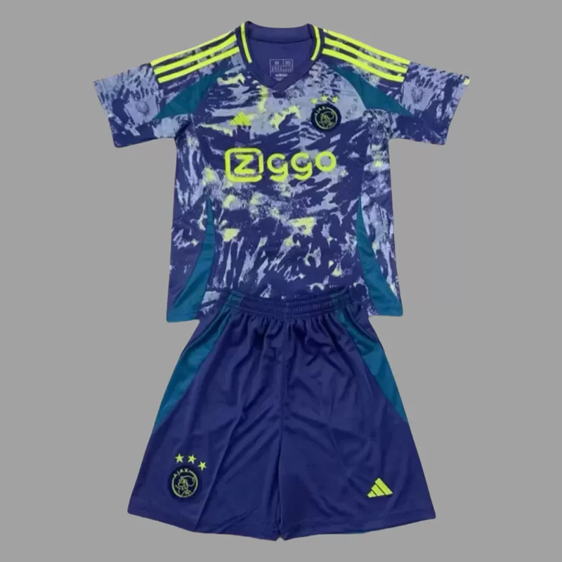24 25 Ajax Tricou Deplasare Pentru Copii