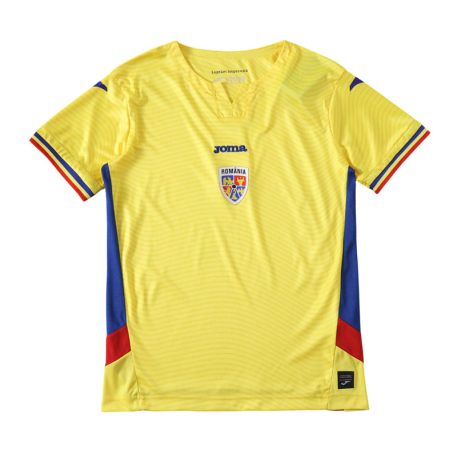 Echipament România 2025 Acasă – Tricou Fotbal Bărbați Galben