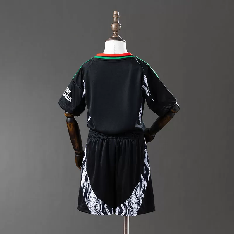 Echipament complet fotbal copii Arsenal 2024-25 deplasare Echipament complet fotbal copii Arsenal 2024/25 deplasare