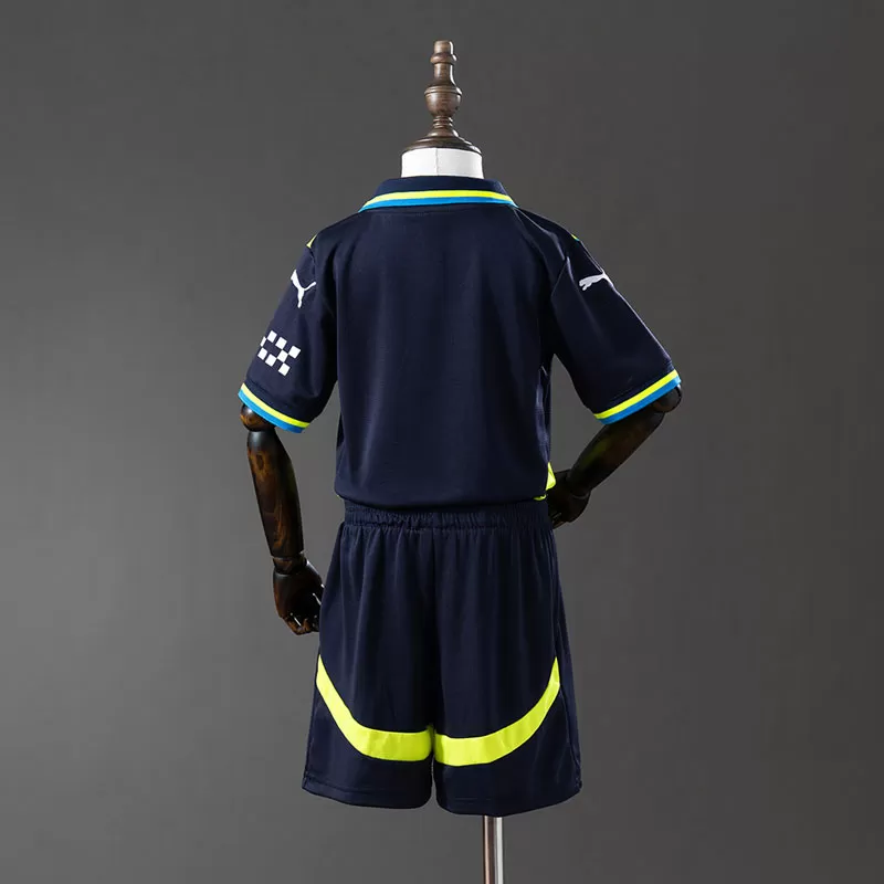 Echipament deplasare Manchester City 2024-25 pentru copii Echipament deplasare Manchester City 2024/25 pentru copii