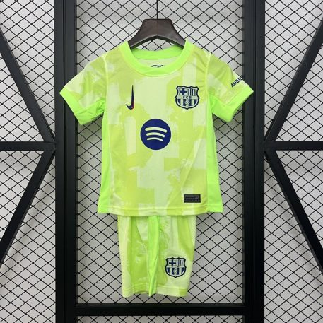 Echipament fotbal FC Barcelona 2024-25 copii Treilea