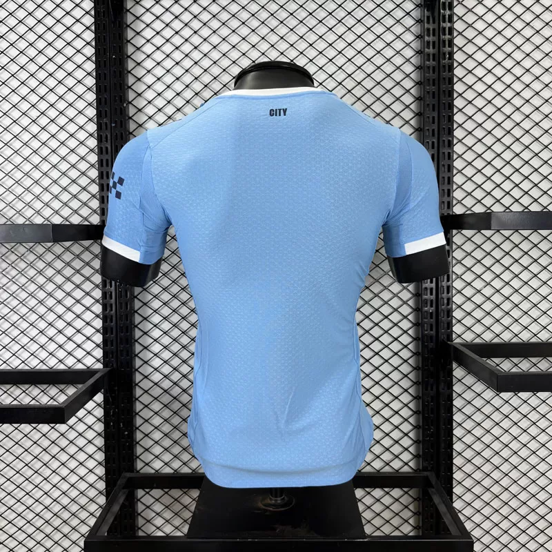 Echipament fotbal Manchester City Tricou Acasa 2025-26 maneca scurta
