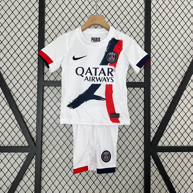Echipament fotbal Paris Saint-Germain deplasare 24/25 pentru copii