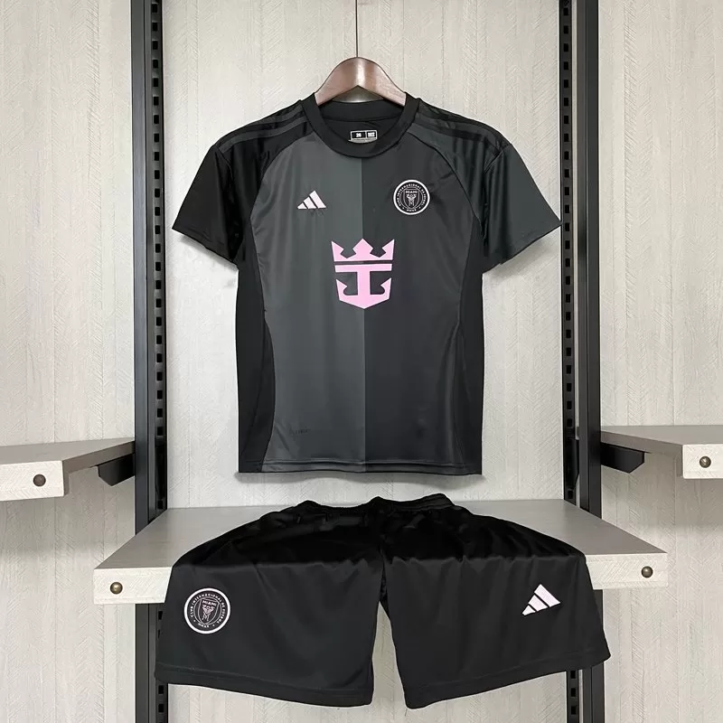 Inter Miami CF echipament deplasare copii 2025-26 tricou + pantaloni