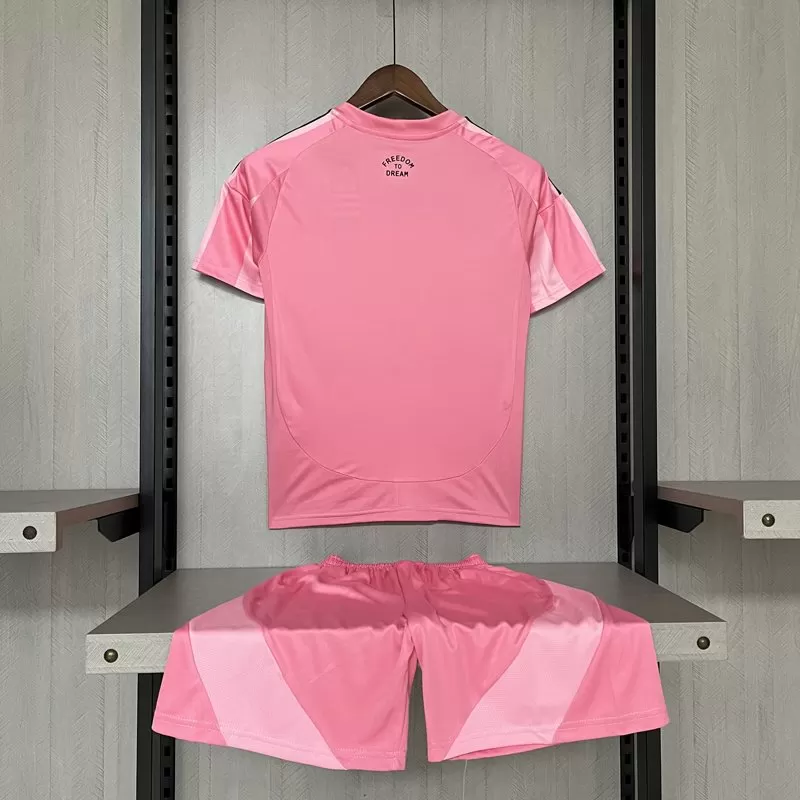 Inter Miami echipament copii acasă 2025-26 tricou + pantaloni scurți