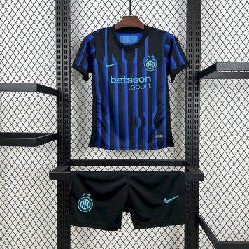 Inter Milano 2025-26 copii - Set acasă tricou + pantaloni scurți