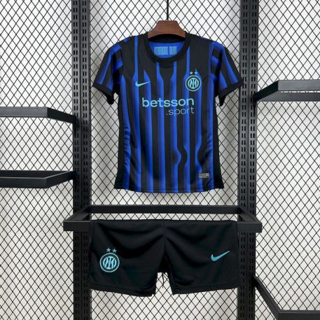 Inter Milano 2025-26 copii - Set acasă tricou + pantaloni scurți