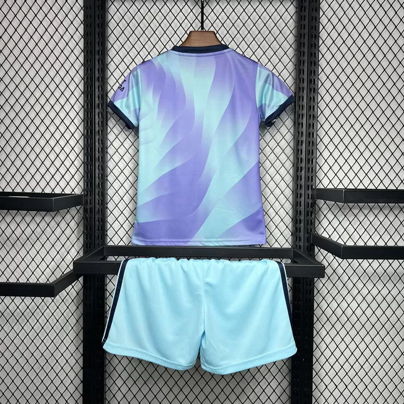 Kit Fotbal Arsenal pentru Copii Al Treilea Tricou 2024/25