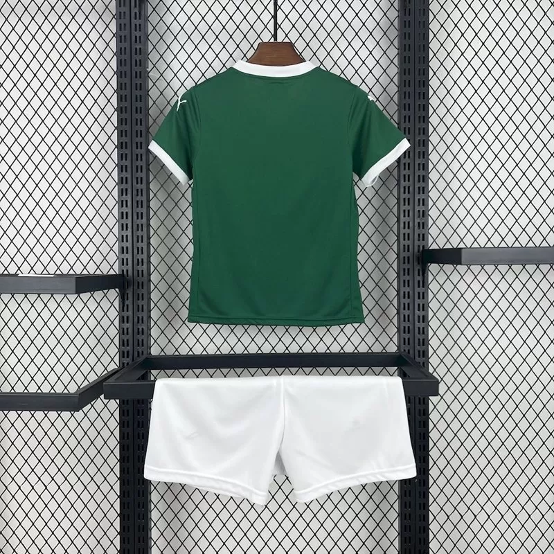 Palmeiras kit acasă 2025/26 pentru copii - tricou și pantaloni scurți