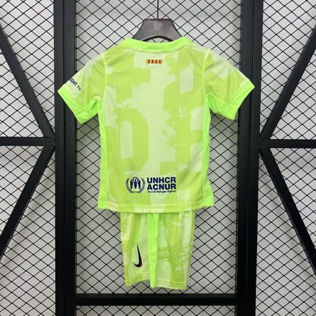 Set Tricouri Fotbal Barcelona Treilea 2024-2025 Pentru Copii