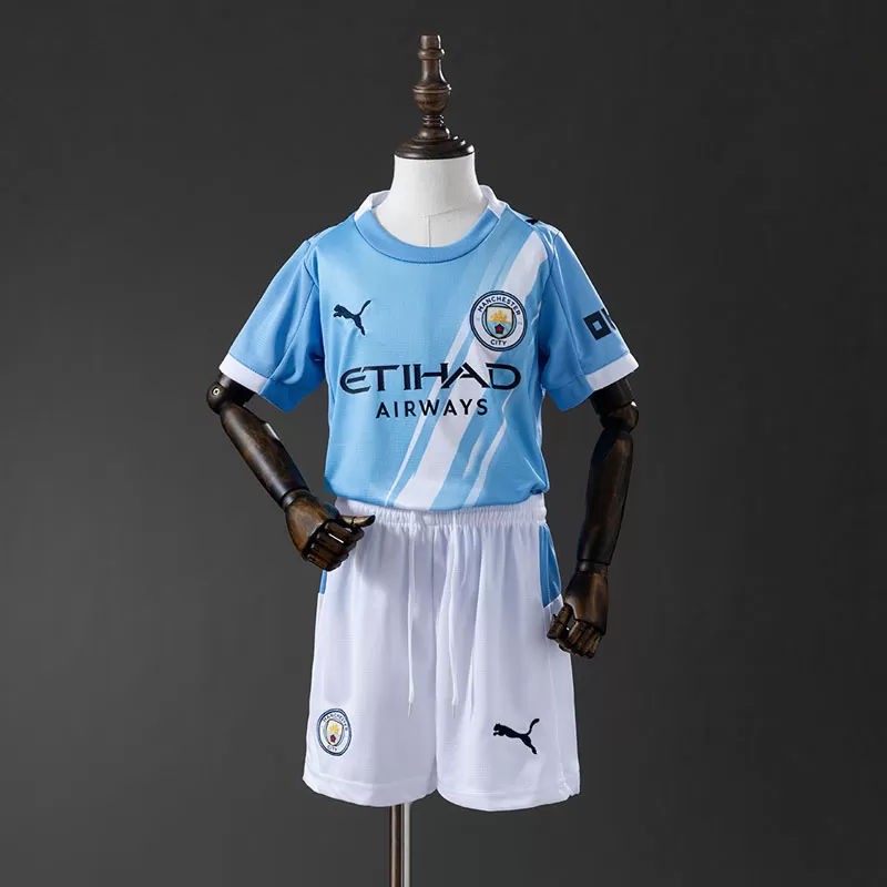 Set fotbal copii Manchester City 2025/26 acasă