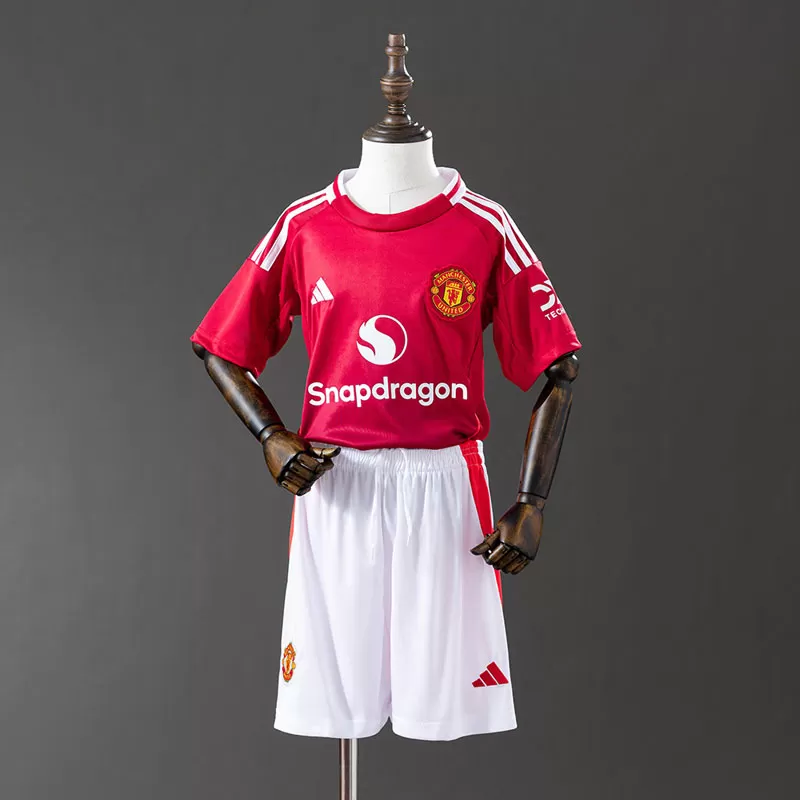 Set fotbal copii Manchester United 2024/25 home