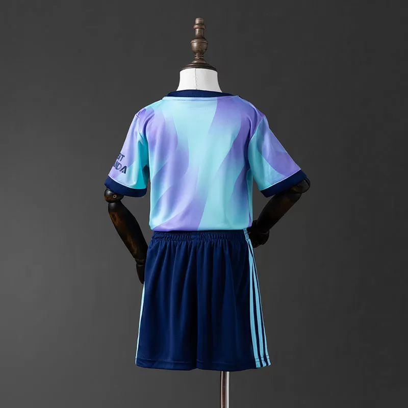 Set tricou fotbal Arsenal pentru copii 2024-25 Set tricou fotbal Arsenal pentru copii 2024/25